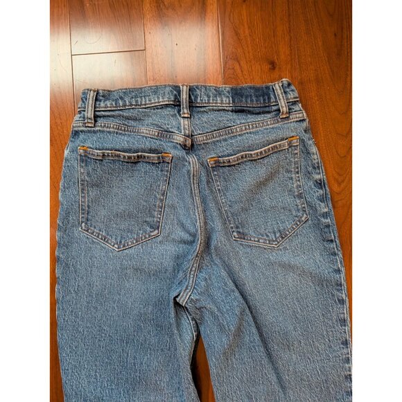 Abercrombie & Fitch Ultra High Rise The 90s Slim Straight Blue Jeans 29|8 - Picture 6 of 6